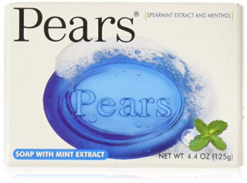 Pears Germ Shield Soap - Mint Extract 4.4 oz. (Pack of 12)
