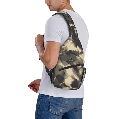 Morrales crossbody negros para hombre pequeño resistente agua miniatura 7