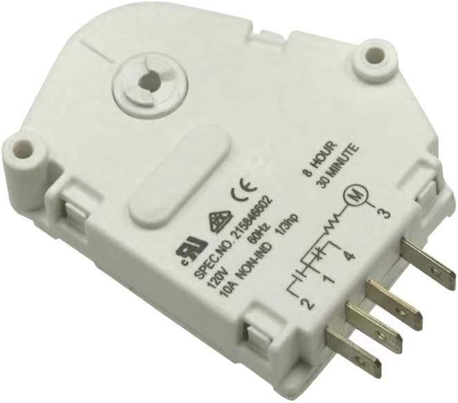 215846602 fits for Kenmore Frigidaire Refrigerator Defrost Timer AP2111929, PS423801