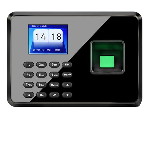 Diseleri Relógio de tempo, relógios de tempo para funcionários de pequenas empresas, máquina de assistência com impressão digital, perfuração de senha em um, relógio de tempo com impressões digitais