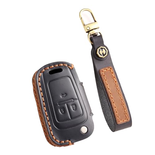 Porte-clé à rabat pour Buick évitant les rayures sur boîtier 3 boutons