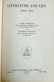 Hardcover Literature and Life - Book Two Book