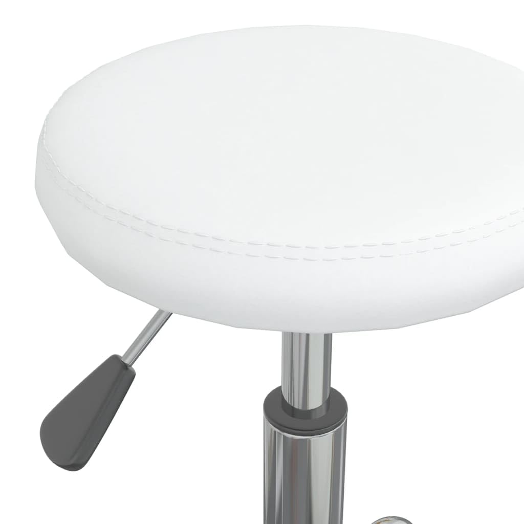 Générique Tabouret de Massage Similicuir Blanc,Santé & beauté,Hygiène personnelle,Massage & Relaxation,Fauteuils de Massage,Blanc,4.05 KG,3085692