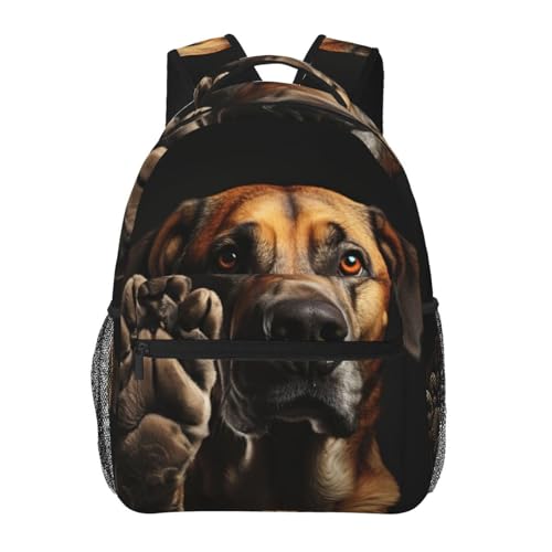 Sac à dos pour ordinateur portable OdDdot imprimé pattes