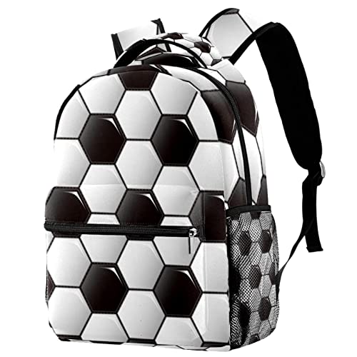 Sac à dos de voyage noir blanc fille garçon avec poches Leisure Campus