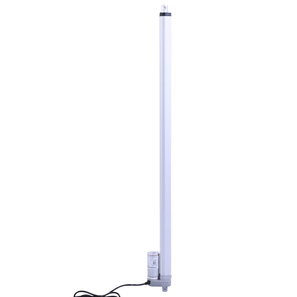verin Electrique 12v 750mm, 12V Force 1500N Course 200-750mm Actionneur linéaire Linéaire DC Lifter Moteur Électrique Lift Support de Moteur électrique (750mm) 200mm 350mm 400mm 450mm 700mm pour Dis