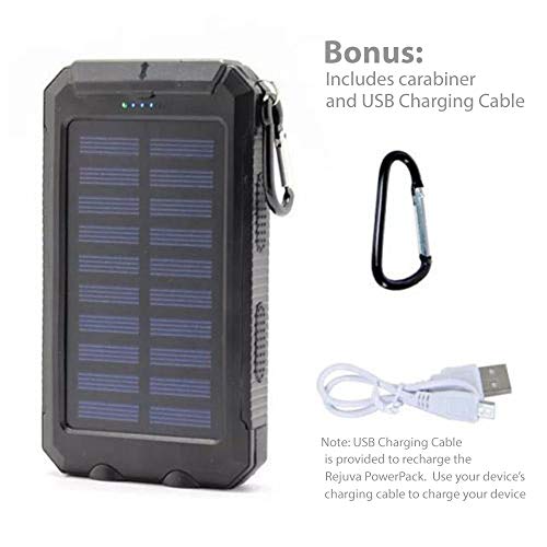 BoxWave Power Bank Compatible with Samsung Galaxy S20 FE - Solar Rejuva PowerPack (10000mAh) の商品画像 3