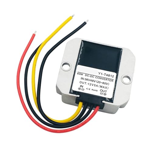 ZTIMEEBL 36V 48V - 12V 5A 8A 10A �X�e�b�v�_�E�� DC-DC �R���o�[�^�[ 20V~60V - 12V �d�����M�����[�^ �� �g���b�N �}�����d�� (36V48V~12V 5A)