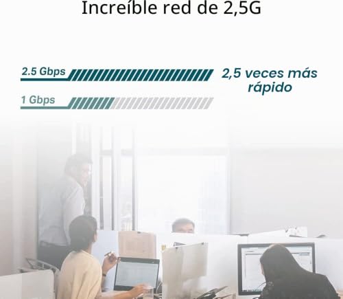Tarjeta de red Ethernet TX201 PCIe de 2500 Mbit/s para PC 2