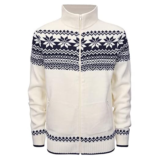 Brandit Herrkofta norsk kofta, Vit, XXL