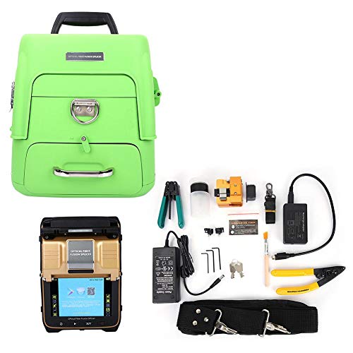 CHICIRIS Zouminyy Fusionadora, AC100V-240V Máquina de empalme de soldadura de fibra...