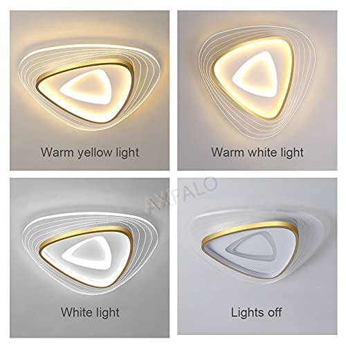 Plafonnier LED acrylique blanc : la solution d'éclairage géométrique anti-zones d'ombre - 7