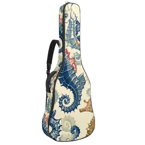 Housse de guitare 109 cm idéale pour aller au cours de musique à pied ou à vélo
