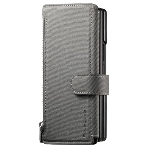 Coque Honor Magic V5 grise anti-choc pour charger sans fil sans enlever l'étui