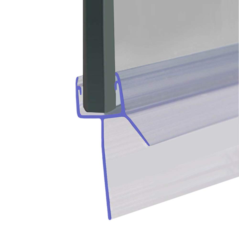 Shower Seal Uk Ltd Clear Shower Seal For Screens, Doors Or Panels | Fits 8, 9 Or 10Mm Glass | Straight Fin Shape | Seals Gaps Of Up To 35Mm | 80Cm, 90Cm, 140Cm Or 2M Long | Seal044 (25Mm Sample)
