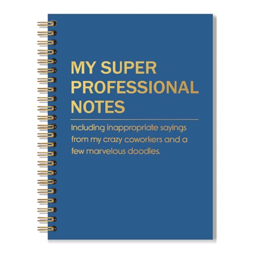 Cadeau de nouvel emploi idéal avec ce carnet de notes humoristique