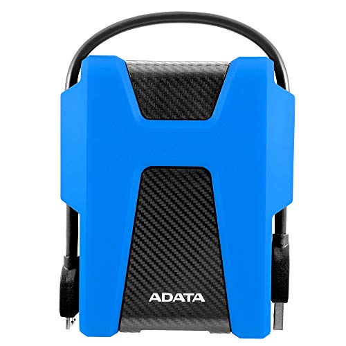 ADATA HD680 1TB Military-Grade Shock-Proof External Portable Hard Drive Blue (AHD680-1TU31-CBL)