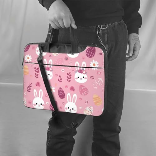 Maletín impermeable para laptop 15.6" con asa y correa miniatura 2