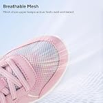 STELLE Enfants Chaussures Garçons Filles Course Sneakers Athletic Lightweight Respirant Non Slip Chaussures de tennis de marche pour tout-petit / petit enfant / grand enfant