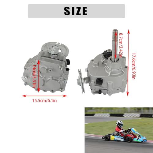 Go Kart Forward Reverse Gearbox Replacement for 2HP-13HP Engine Local 10T #40 41 and 12T #35 TAV30 Series, 3 Shift Modes 2300 RPM by marddpair - Image 4