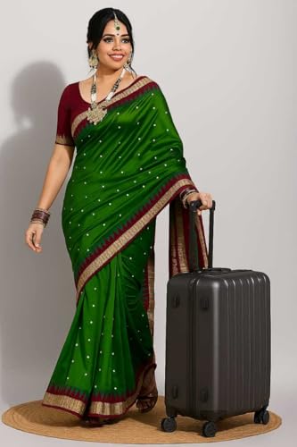 Image of NEW COLLECTION Women's Odisha Handloom Sambalpuri Pata Saree Temple Border Pasapalli Bomkai Buti Boyanika Design Saree Banarasi Soft Papa Silk Simple Ethnic Orissa Sari with Blouse Piece