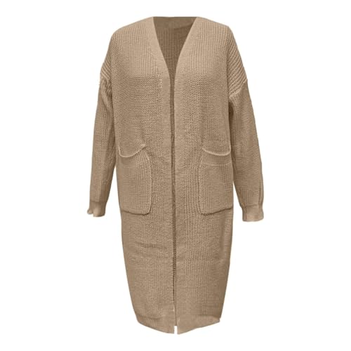 Long Cardigan Sweaters for Women with Pockets Plus Size Open Front Knit Sweater Long Sleeve Hooded Cardigan Sweater4