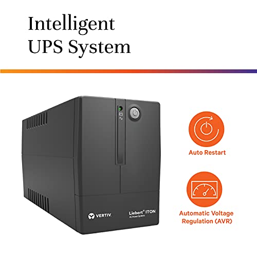 VERTIV Liebert ITON CX 1000VA UPS for Desktop PC and WiFi Router VERTIV Liebert ITON CX 1000VA UPS for Desktop PC and WiFi Router