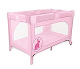 Asalvo Speed 12562 - Cuna de viaje, Rosa, 126 x 65 x 78 cm