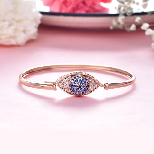 Elegant Evil Eye Bracelet with Plating