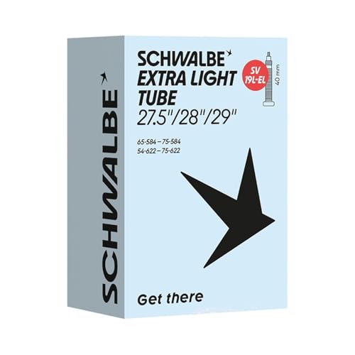 Schwalbe Chambre Ă air SV19L-EL Extra Light 54/75-584/622 IB Black 40 mm