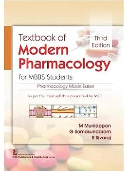 Paperback Textbook of Modern Pharmacology for Mbbs Students Book