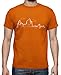 tostadora T-Shirt à Manches Courtes Fitz Roy Blanc pour Hommes - Orange S - ref. 994859-P