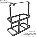 Jerry Can Mounting Holder 5 Gallon 20 Liter Tank Mounting Rack Right Side Lock Lid Bracket Lockable Jerry Gas Tank Holder Rack Frame by Amebee for 20L Tank Holder (Deep Green)