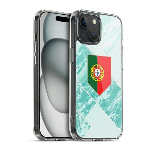 Coque Portugal iPhone 15 gel MagSafe et protection antichoc football