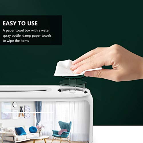 Cabilock Caixa de Armazenamento de LenÃ§os de Papel Dispensador de LenÃ§os de Papel Umidificadores d