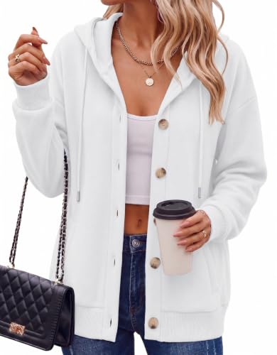 Zeagoo Women's Clothing Hoodies Womens Oversized Crewneck Sweatshirt With Pockets
