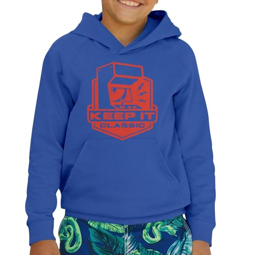 Sweat à capuche enfant Keep it Classic arcade rétro gaming de qualité premium - 2