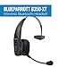 BlueParrott B350-XT Mono Bluetooth Wireless Headphones 96% Noise Canceling Over Head Trucker Headset with Mic, Adjustable Lightweight Headband, IP54-Rated Protection, 24 hrs. Talk Time, Black