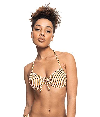 Roxy Top bikini bralette con ferretto stampato Beach Classics