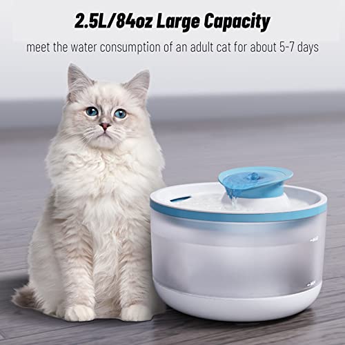 Fuente de agua automática para gatos 2.5L miniatura 2