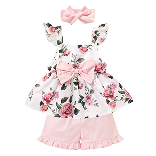 Image of SEYOUAG Toddler Baby Girl Clothes Butterfly Long Sleeve Ruffle Top and Floral Legging Pants Fall Winter Outfits Set