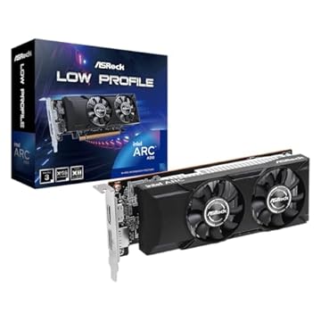 GPU ASROCK INTEL ARC A310 CHALLENGER LP 4G 64 BITS (A310 LP 4G) 90-GA4NZZ-00UANF