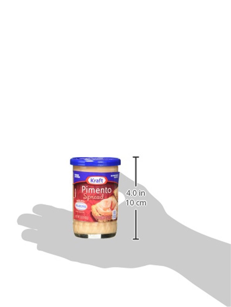 Kraft Cheese Spread, Pimento, 5 Ounce
