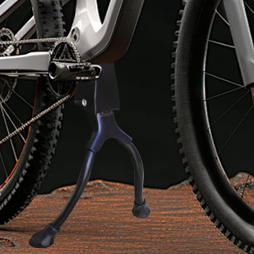 Soporte de doble pierna ajustable para aparcar bicicletas de montaña de forma estable 4