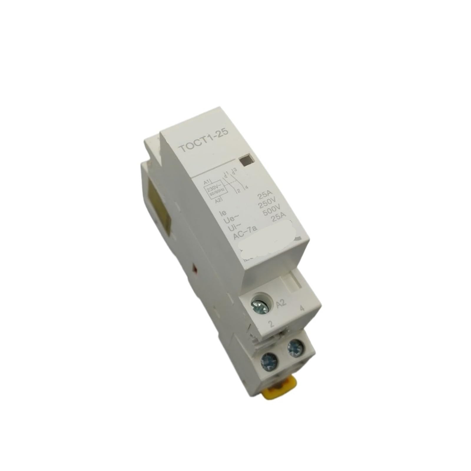 RCGKNNMUZ 2P 25A 220V/230V 50/60HZ Rail Household AC Modular Contactor 2NO