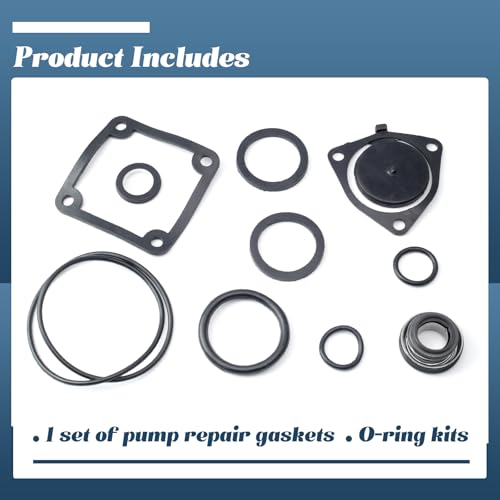 Image of 2 inch Pump Gasket O-Ring Mechanical Seal Replacement for Honda WB20XT3 WH20XTAF For Champion 100742 100113 for Pulsar for Red Lion 4RLAG-2H 5RLAG-2L for DuroMax XP652WP 7HP For Generac 2Inch Trash Pump | Replacement for Champion 100742 100113 for Pulsar for Red Lion 4RLAG-2H 5RLAG-2L for DuroMax XP652WP 7HP For Generac