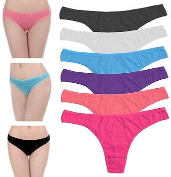 Amazon.com: Paquete de 12 y 18 bragas de tanga, para mujer, variedad de ropa  interior : Ropa, Zapatos y Joyería