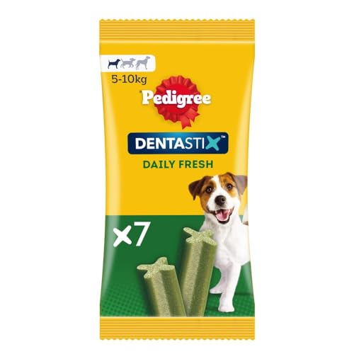 PEDIGREE DENTASTIX Fresh Snack quotidiani cani taglia piccola, 10 Confezioni da 7 pezzi