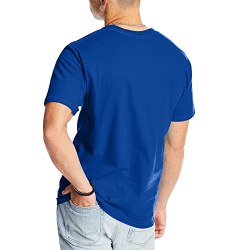 El Mejor Listado de Playera Azul Rey los 5 más buscados. 5 Playera Azul Rey marca Hanes (2)