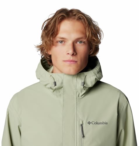 Image of Columbia Men Polyester Standard Length Omni-Tech Hikebound II Hiking and Trekking Waterproof Rain Jacket